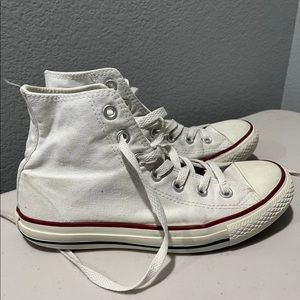 White High Top Converse